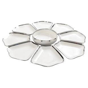 迈卡伦 年夜饭聚会餐具北欧风团圆组合拼盘碗碟陶瓷菜盘乔迁送礼