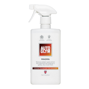 AUTOGLYM英国皇冠进口MAGMA白车漆面车轮铁粉中性去除剂白色洗车