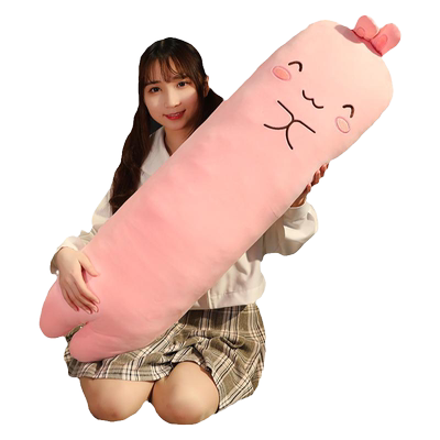 兔子长条抱枕独立内胆可拆洗
