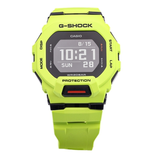 卡西欧GBD200 G-SHOCK透明方块大屏夜跑步测速蓝牙手表 GBD-200SM