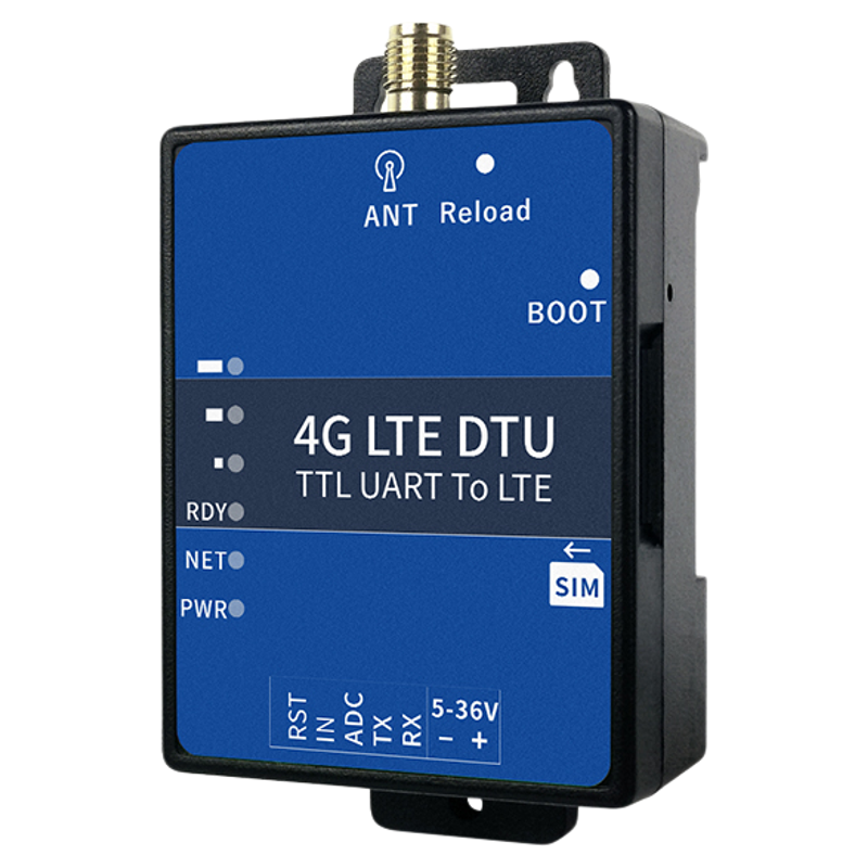 4gdtu模块海外版本数据透传通信支持TCP UDP MQTT 阿里云  HTTP