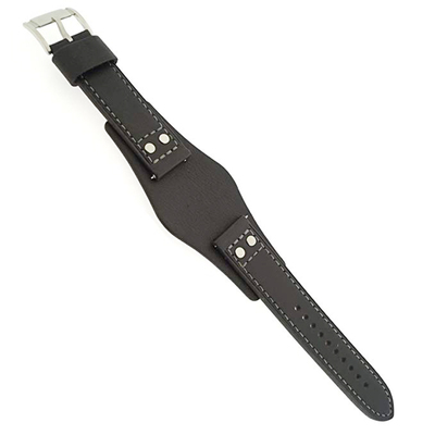 FOSSIL真皮表带22MM护腕男表配件