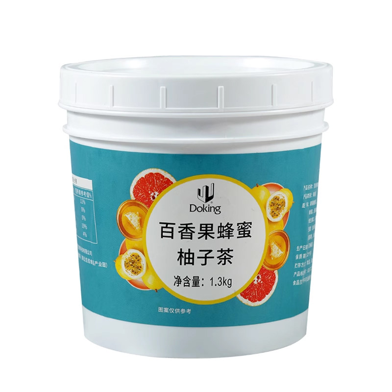 盾皇百香果蜂蜜柚子茶冲饮柠檬茶