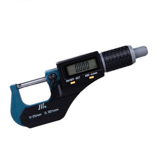 成量数显外径千分尺0-25高精度螺旋测微器电子叶片刀口尺 0.001mm