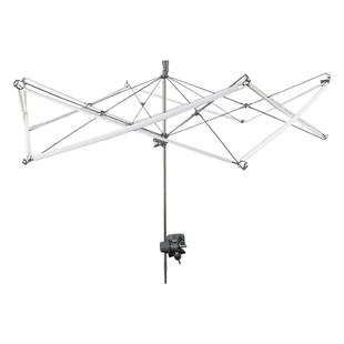 不锈钢编织工具伞架伞撑 毛线手工手摇调解绕线器 绕线机配套伞架