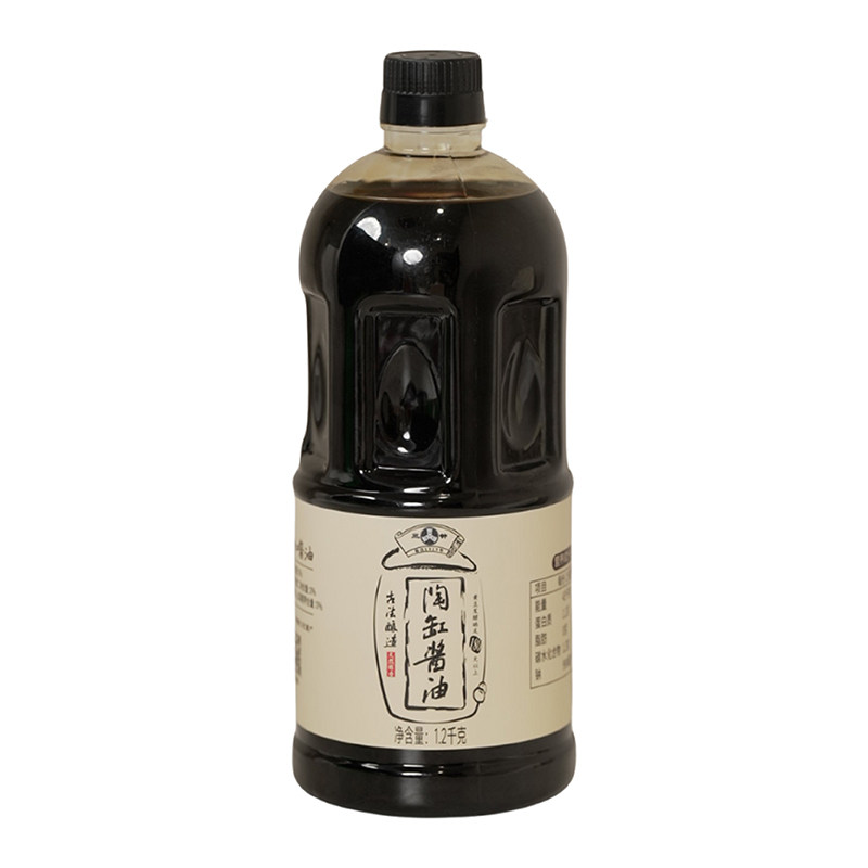 鱼跃零添加陶缸老式酱油天然酿造