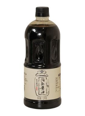 鱼跃零添加陶缸老式酱油天然酿造