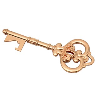 复古皇冠钥匙啤酒开瓶器创意广告启瓶器婚庆礼品钥匙扣挂饰瓶起子