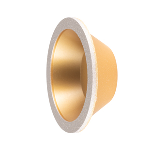 合金砂轮磨钨钢 特级磨刀机碗形砂轮320金刚石砂轮片斜边钎焊45度