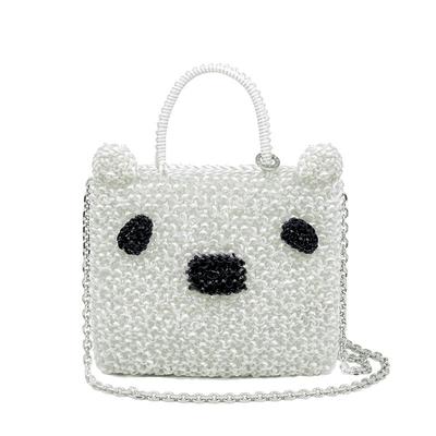 NATEPRIMA北极熊手提斜挎小方包