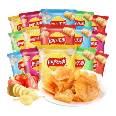 乐事薯片12g*30包迷你装