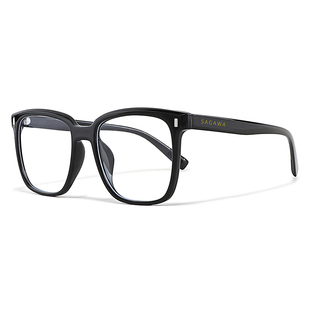 佐川素颜黑框眼镜近视女可配度数韩版潮防蓝光辐射大框眼镜框男潮