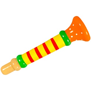 木质小喇叭圆唇音训练口唇练习儿童言语流口水口肌合唇肺活量提升