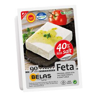 希腊进口少盐原制羊奶酪PDO即食生酮芝士沙拉feta goat cheese