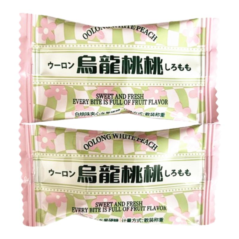 英国瑞金乌龙桃桃白桃味夹心硬糖