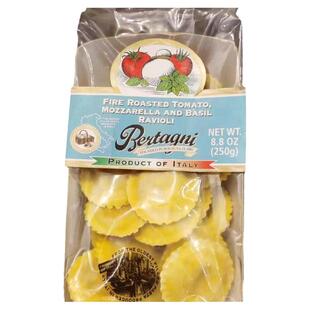 袋装意大利饺子云吞Bertagni 番茄奶酪香草陷250g方便冷冻速食