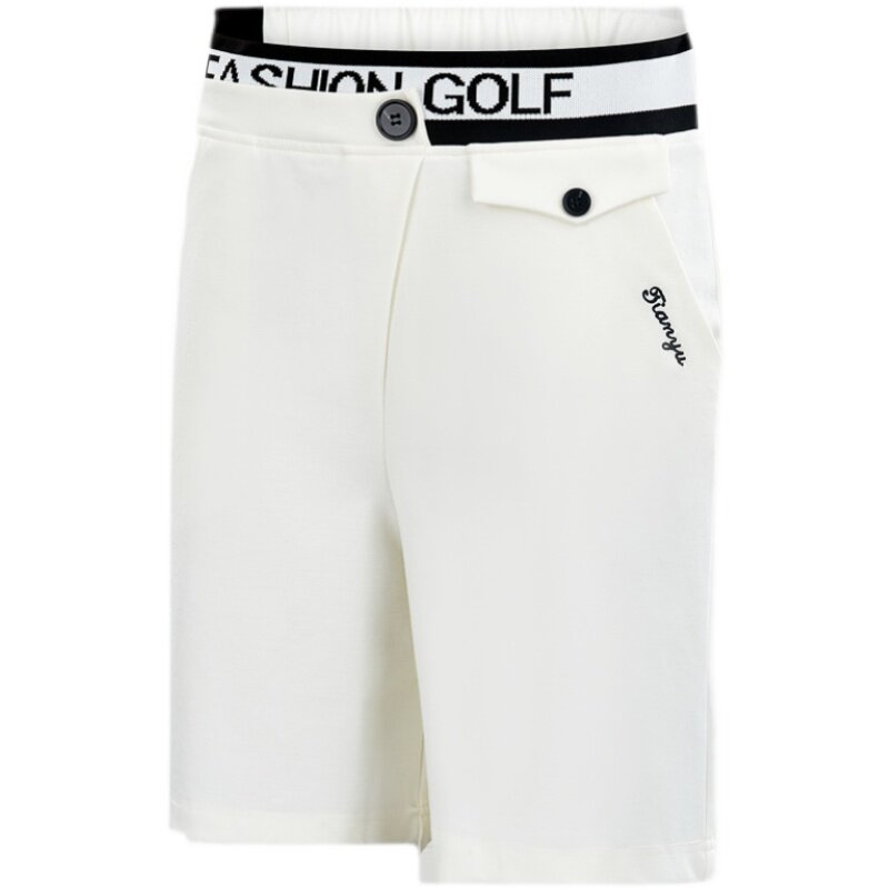 T88高尔夫裤子女士中裤GOLF五分裤运动速干直筒高尔夫女装九分裤