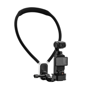 适用大疆Pocket3挂脖支架 灵眸Osmo Nano/Action6/5Pro运动相机第一人称视角拍摄项圈手机挂脖固定架户外配件