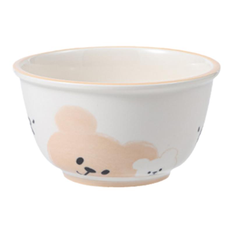 釉下彩卡通陶瓷盘碗餐具套装家用