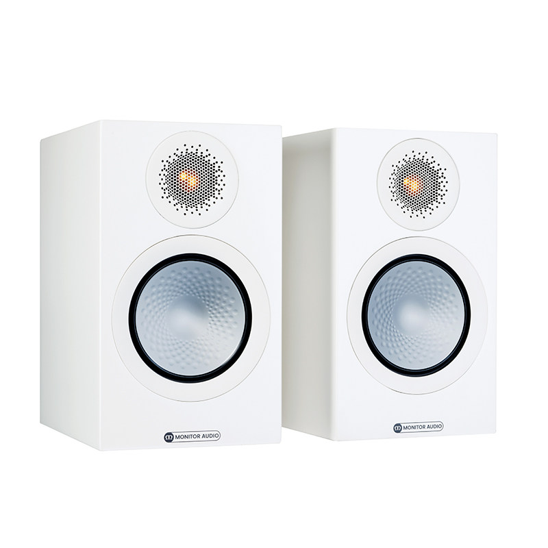 MonitorAudio/英国猛牌银50 书架音箱无源HIFI桌面音响数播功放