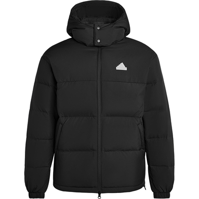 Adidas/阿迪达斯正品冬季男女休闲连帽拉链宽松经典羽绒服KF8761