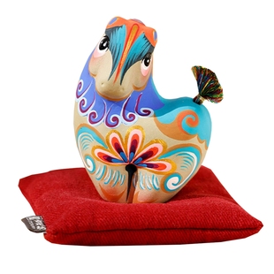 吉兔坊兔儿爷十二生肖马非遗手工泥塑兔爷吉祥礼品家居摆件伴手礼