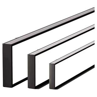 led长条形办公教室灯 店铺商超市方通理发店吸吊顶专用造型照明灯