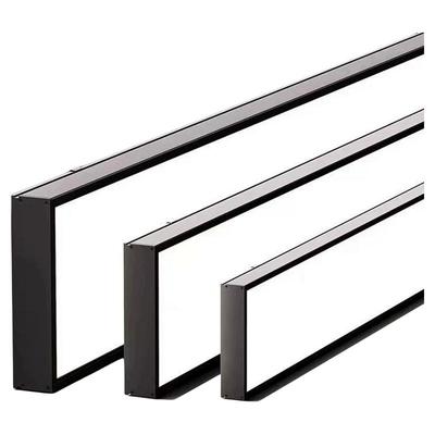 led长条形办公教室灯 店铺商超市方通理发店吸吊顶专用造型照明灯