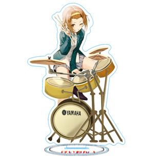 轻音少女周边 秋山澪 平泽唯中野梓琴吹紬田井中律亚克力立牌摆件