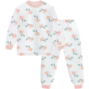 小青龙儿童秋冬内衣套装男女童纯棉秋衣秋裤宝宝睡衣中大童棉毛衫