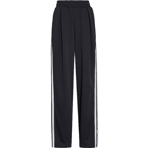 adidas阿迪达斯DANCE春季女子运动裤直筒休闲侧边条纹长裤KR7594
