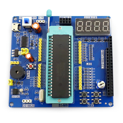 51单片机开发板学习板小系统板
