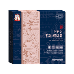 正官庄高丽参红参阿胶四物汤温和滋补女性调理经期人参皂苷送礼