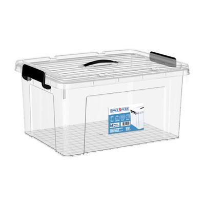 大容量近直角家用透明手提收纳箱