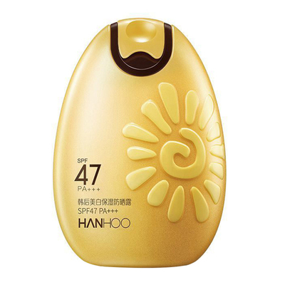 韩后防晒霜太阳蛋47倍美白保湿补水学生防水防汗防紫外线蓝光正品