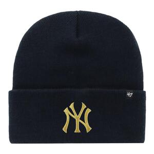 新款47Brand帽子MLB毛线帽NY洋基队刺绣针织帽保暖男女同款嘻哈帽
