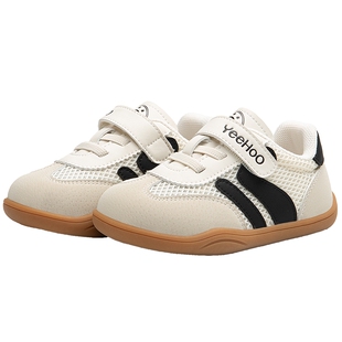 英氏儿童休闲运动鞋男童女童秋冬软底防滑鞋子稳步鞋抗菌机能板鞋