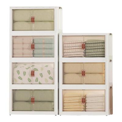 可移动高颜值前置双开门收纳柜