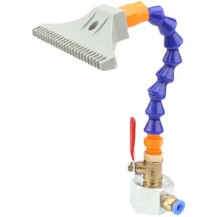 带磁座吹气管活动软管万向管扁嘴吹风吹风喷嘴头带开关塑料冷却管