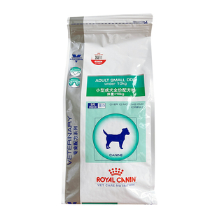 皇家狗粮VCN比熊泰迪贵宾助消化口腔敏感SD25小型成犬配方处方粮