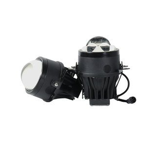 激光雾灯双透镜适用本田十代半雅阁英仕派十一代思域雾灯改装LED