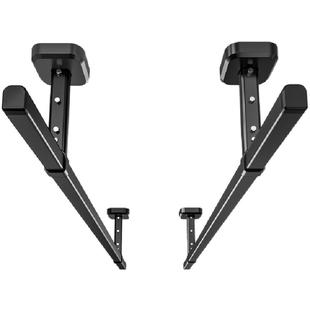 阳台固定式晾衣杆墙上顶装晾衣架铝合金不锈钢加粗加厚晒衣架打孔