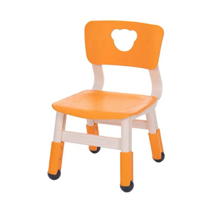 育才宝宝升降椅幼儿园塑料背靠椅儿童防滑小板凳家用学习写字椅子