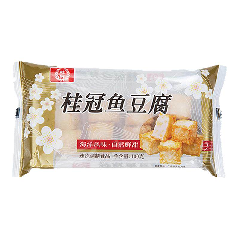 桂冠鱼豆腐锁鲜火锅食材顺丰包邮