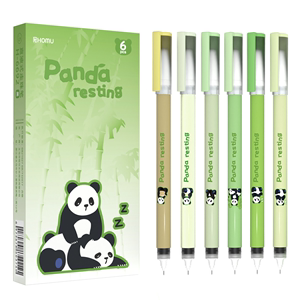熊猫直液式走珠笔