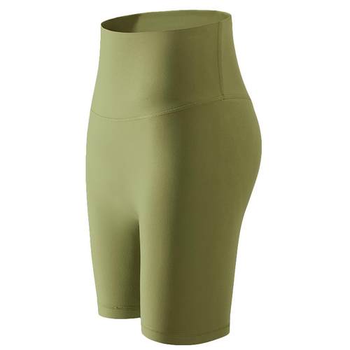 岚纹运动短裤女紧身夏季跑步提臀健身无痕打底三分裤训练瑜伽热裤