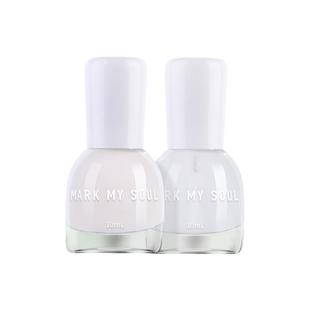 慕色指甲油护甲油透明底油持久亮油加钙养甲护理营养油封层