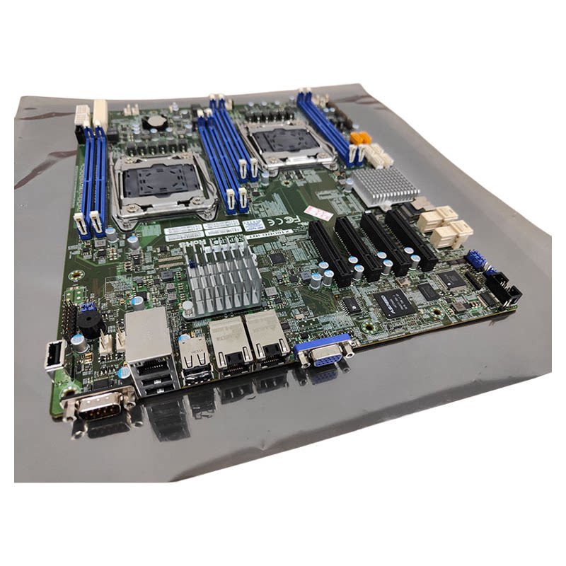 超微X10DRD-iNT主板双路X99服务器主板C612芯片U.2带万兆电口NVME