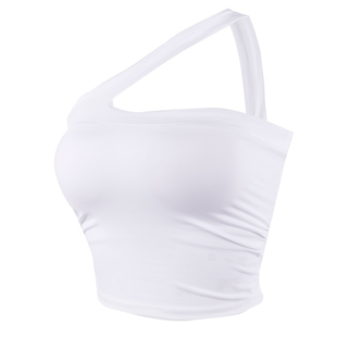 奔跑吧卡卡瑜伽背心女美背斜肩运动跑步健身训练运动内衣紧身上衣