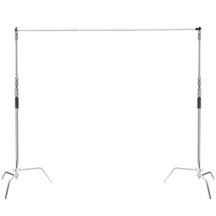 Selens/喜乐仕摄影背景架3*3米魔术腿伸缩杆背景布支架摄影棚影楼人像直播网红神明少女照相拍照婚庆道具器材